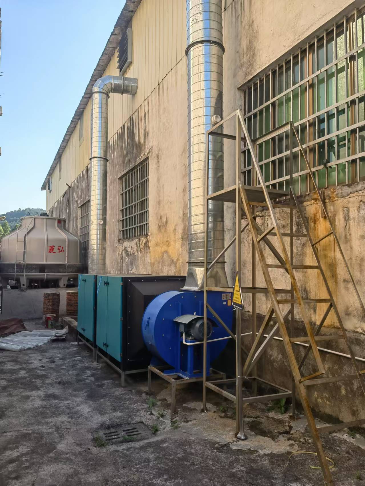 燙金、絲印廢氣凈化工程