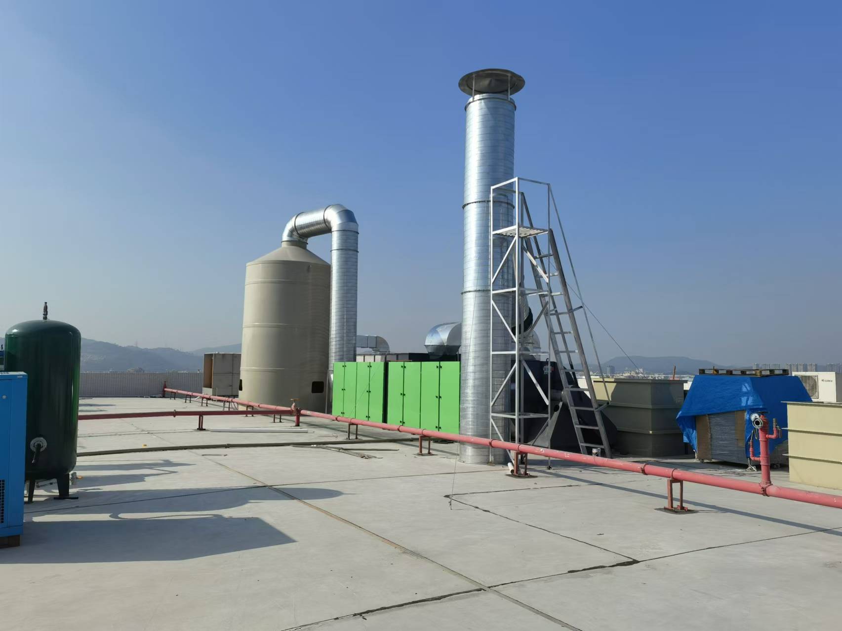 五金噴漆廢氣處理工程